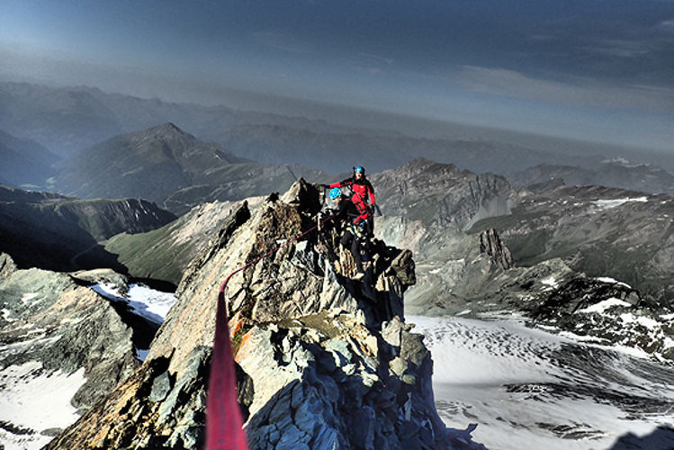 Výstup na Grossglockner hřebenem Stüdlgrat