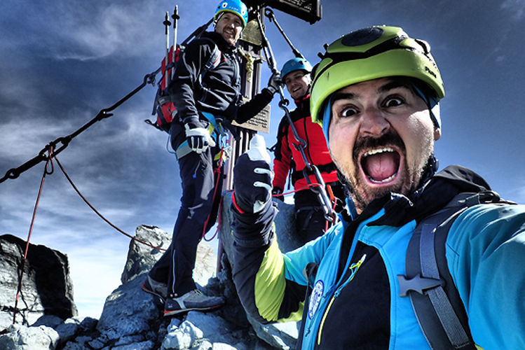 Výstup na Grossglockner hřebenem Stüdlgrat