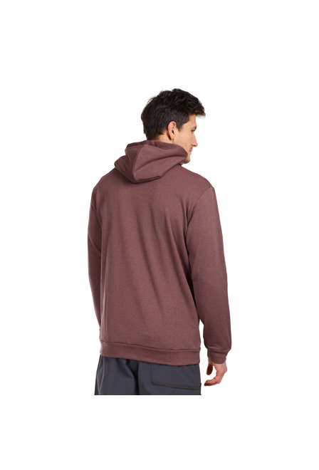 Fotogalerie Pánská outdoorová mikina HOODIE TECH palisander