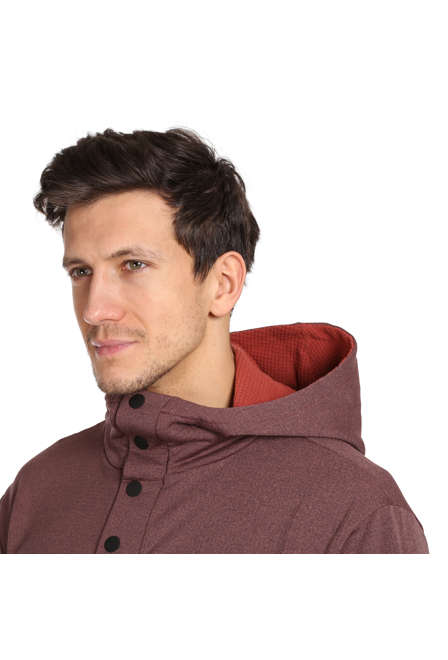 Fotogalerie Pánská outdoorová mikina HOODIE TECH anthracite