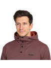 Fotogalerie Pánská outdoorová mikina HOODIE TECH arctic