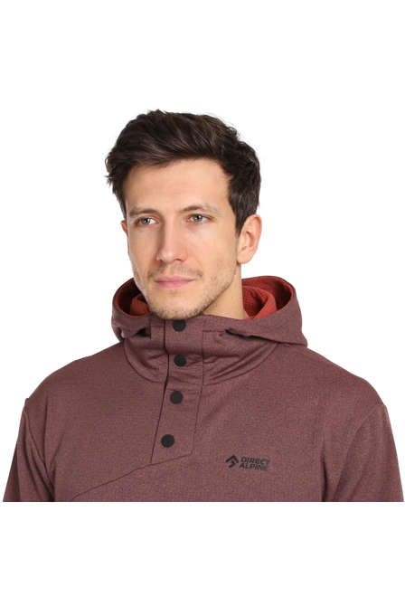 Fotogalerie Pánská outdoorová mikina HOODIE TECH anthracite