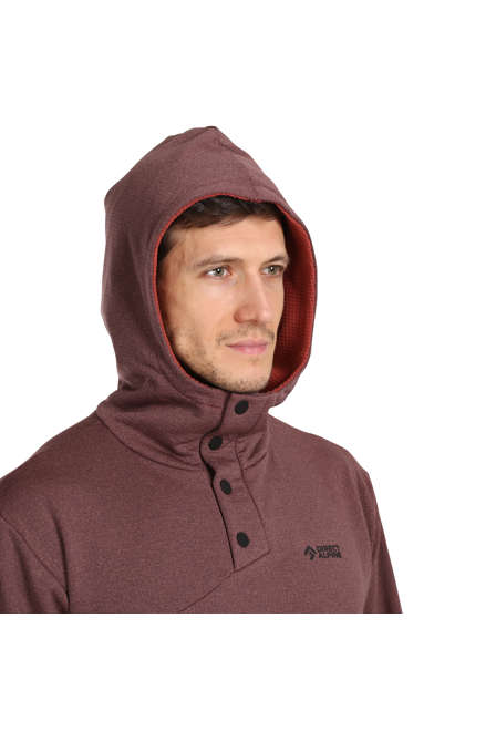 Fotogalerie Pánská outdoorová mikina HOODIE TECH arctic