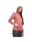 Fotogalerie Dámská outdoorová mikina HOODIE TECH LADY coral