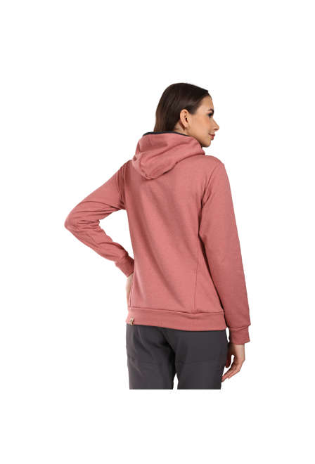 Fotogalerie Dámská outdoorová mikina HOODIE TECH LADY coral