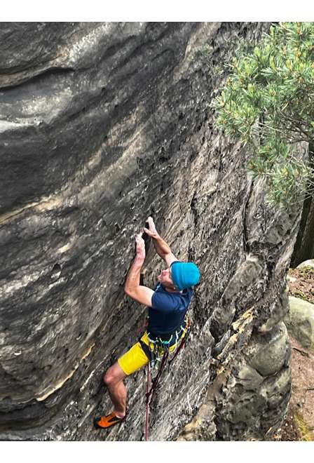 Fotogalerie Pánské lezecké šortky SOLO SHORTS anthracite