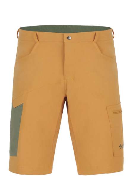 Fotogalerie Pánské outdoorové šortky MORDOR SHORTS ochre/khaki