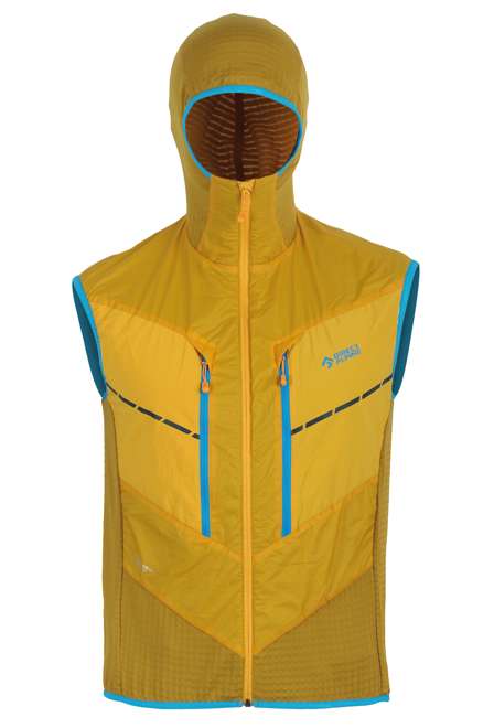 Fotogalerie Pánská outdoorová vesta ALPHA VEST mango