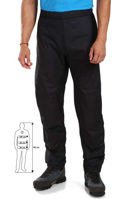 Fotogalerie Pánské nepromokavé kalhoty CYCLONE PANTS black