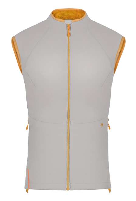 Fotogalerie Dámská outdoorová vesta BORA VEST LADY grey/mango