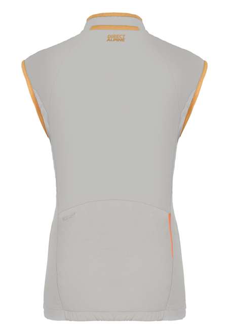 Fotogalerie Dámská outdoorová vesta BORA VEST LADY grey/mango