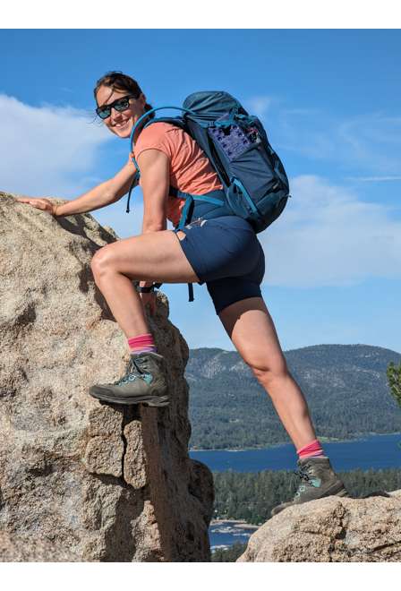 Fotogalerie Dámské šortky  CRUISE SHORTS LADY emerald/grey