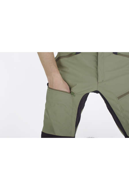 Fotogalerie Pánské outdoorové kalhoty FRASER khaki/black